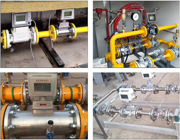 DN50氣體渦輪流量計現(xiàn)場安裝使用圖